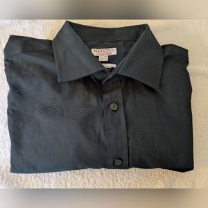 Merona Men's Black Button Down Shirt